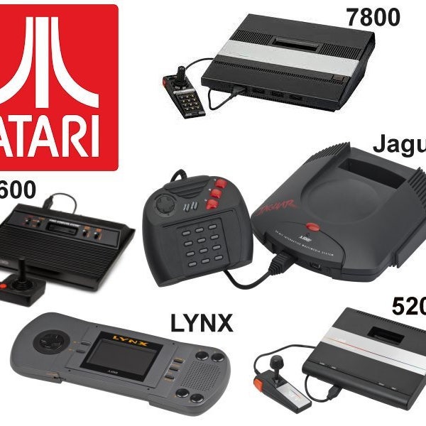 Atari Retro Full Collection emulador Lynx, Jaguar, 2600, 5200, 7800 Juegos Arcade batocera retroarch recalbox compatible