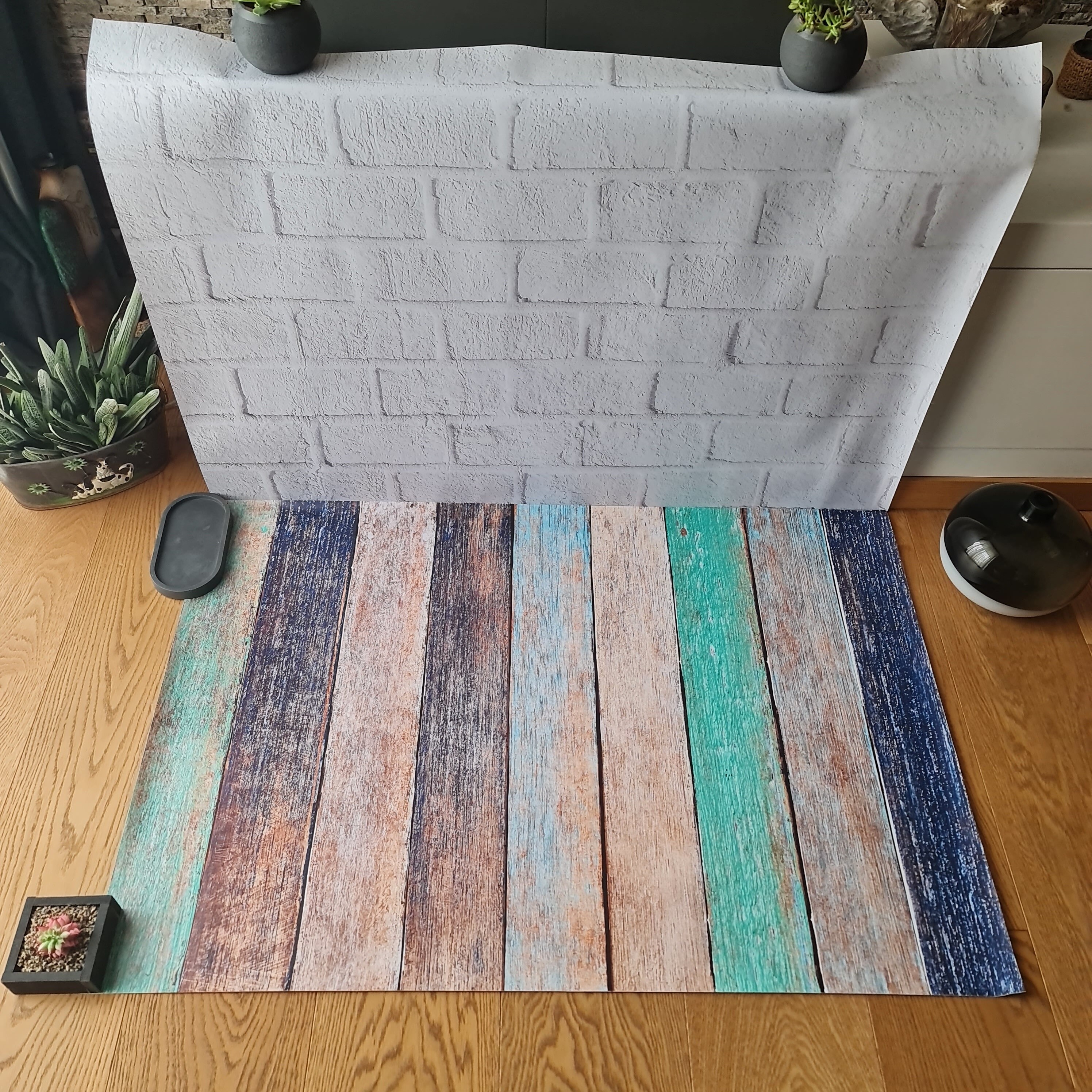 White Wall Photography Backdrop, Vinyl Photo Backdrop, Backdrop Boards