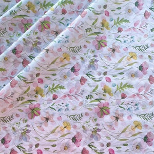 Tissue Paper Flowers, Spring Themed  Packing Paper, Wrapping Paper, Floral Packing Paper, Small Business Packaging, Cute Craft Tissue Paper