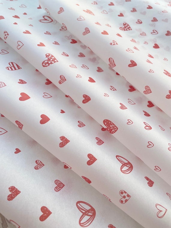 Valentine Day Wrapping Paper, Tissue Paper, Gift Wrapping Paper