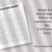 Uno Score Sheet Template, Printable Uno Score Card, Printable Uno Score Sheet, Card Game Score ...