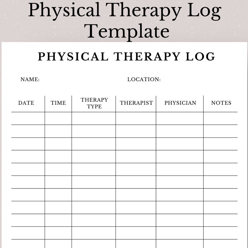 Physical Therapy - Etsy