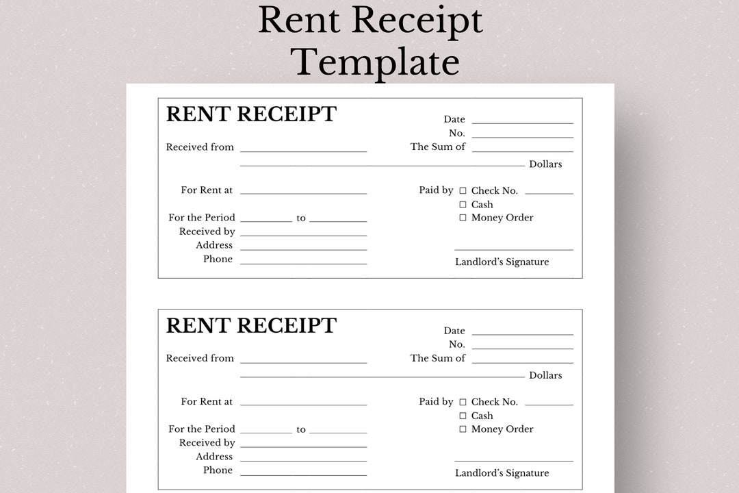 Free Online Printable Rent Receipts Free Printables Hub Free Online Printable Rent Receipts Free Printables Hub
