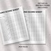 Uno Score Sheet Template, Printable Uno Score Card, Printable Uno Score Sheet, Card Game Score ...