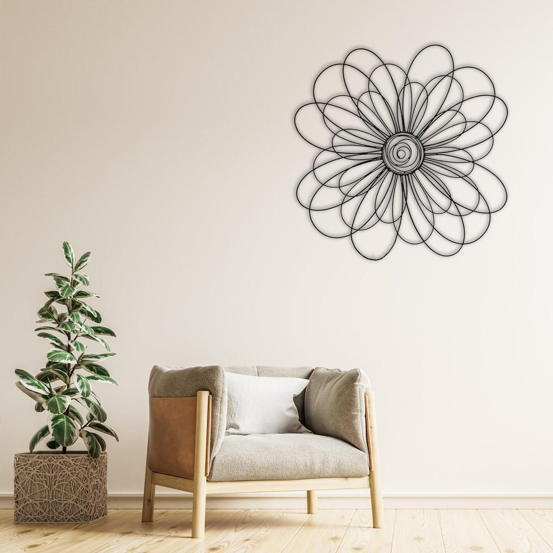 Metal Daisy, Metal Flower Decor, Livingroom Decor, Gift Ideas, Kitchen