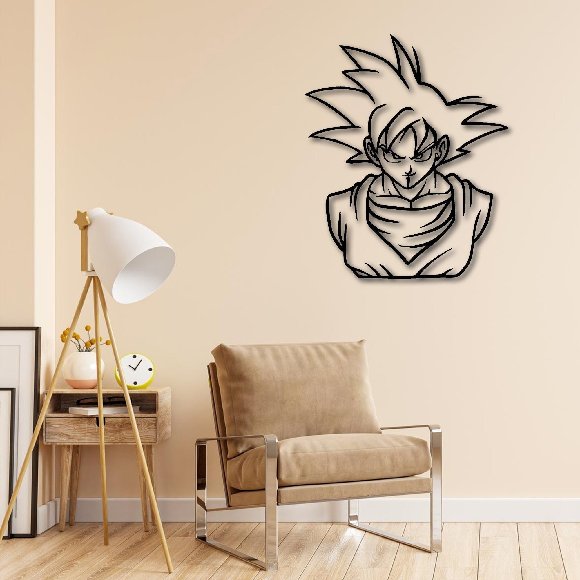 Dragon Ball Z Wall Stickers Children's 3D Wallpaper Cartoon Anime Goku  Decorative Painting Kids Room Decoration Birthday Gifts