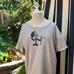 The Grim Adventures of Billy and Mandy handprinted t-shirt