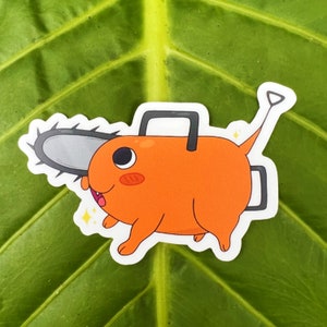Pochita Chainsaw Man sticker