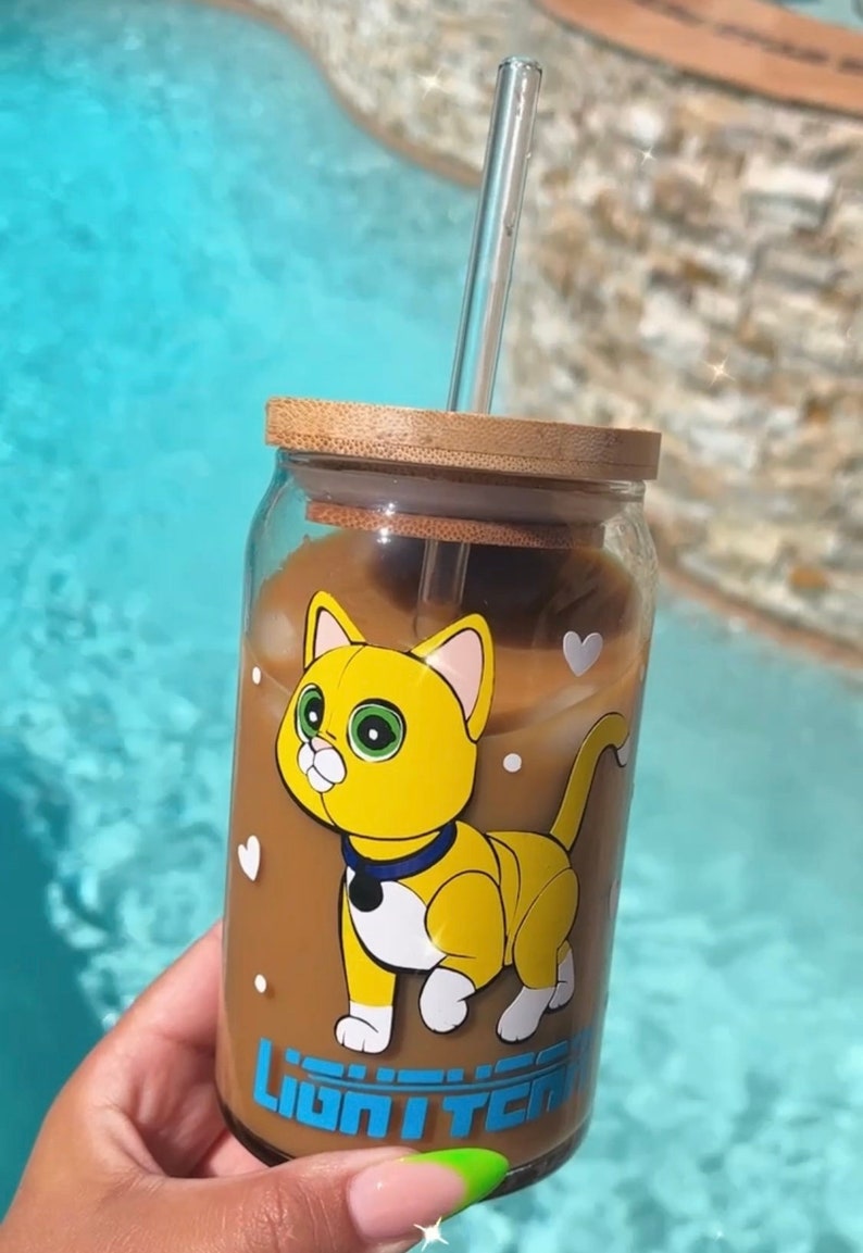 Sox Robot Cat Sox Lightyear Custom Cup Tumbler Pixar Etsy UK