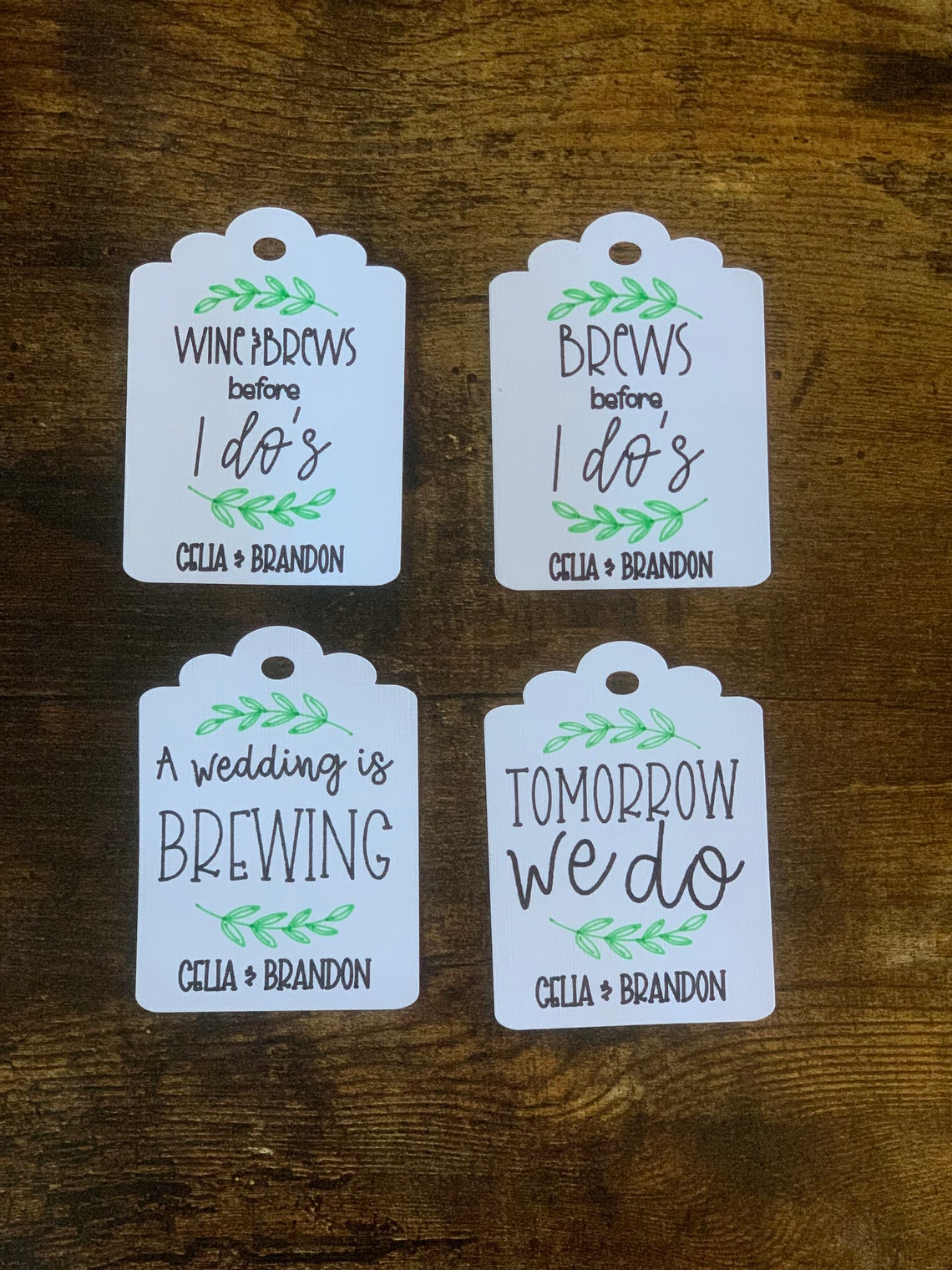 Personalized Handmade Wedding Rehearsal Dinner Favors - Etsy