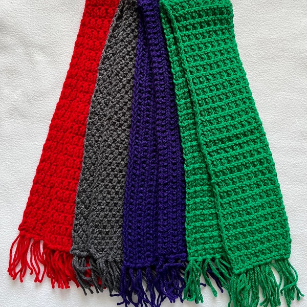 Hand Knitted Child’s Scarf