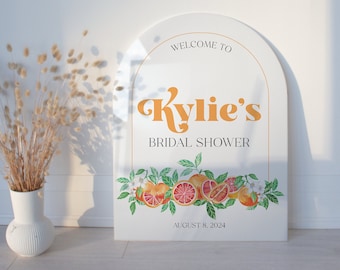 Welkomstbord van acryl - verlovingsbord - Love at First Spritz