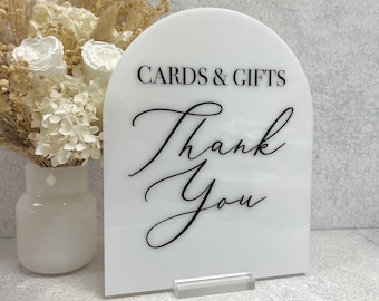 Cards & Gifts Arch Sign - Wedding Sign - Wedding Decor