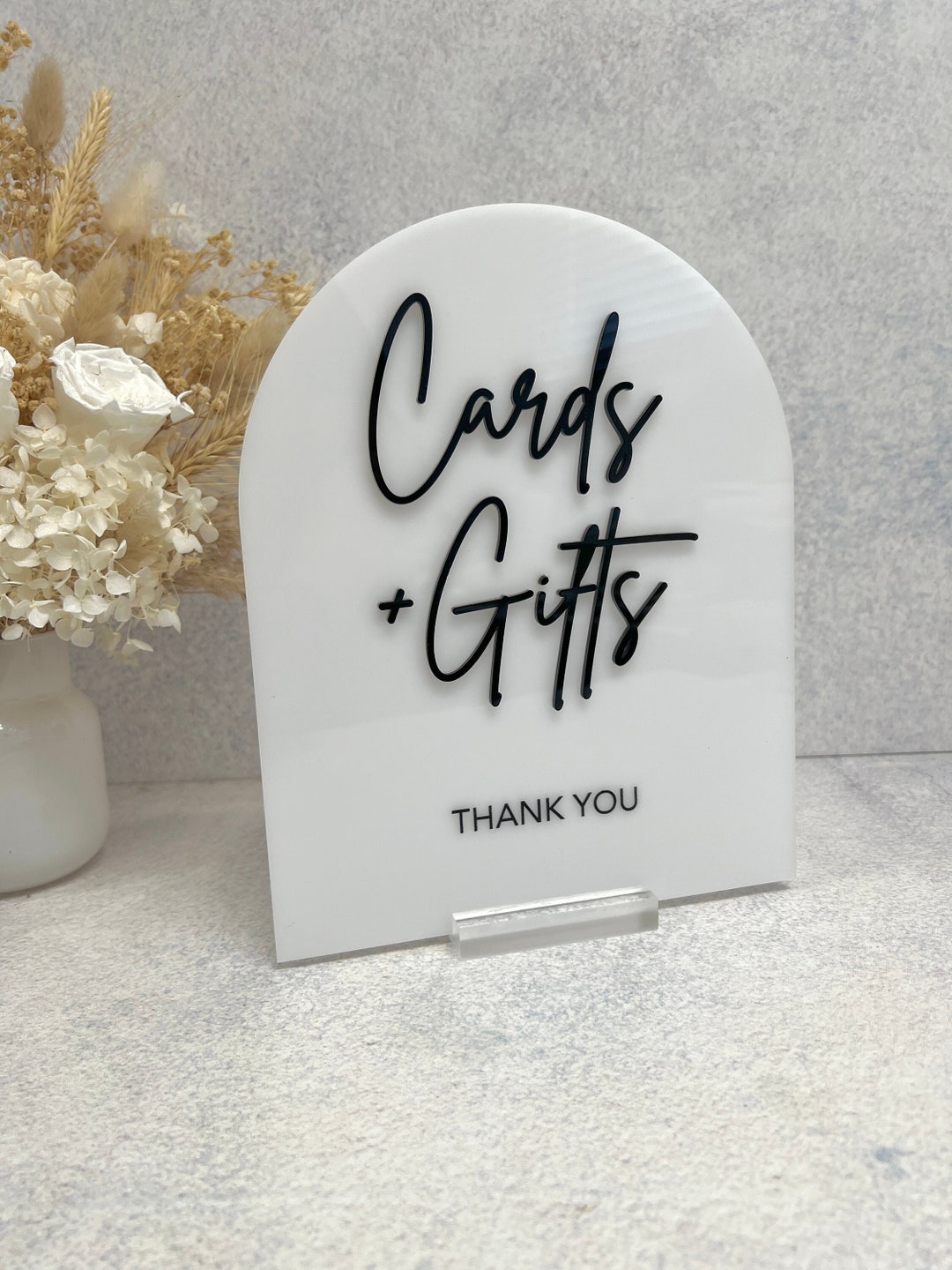 Arch Sign With 3D Writing Custom Writing Gifts & Cards Wedding Sign - Etsy