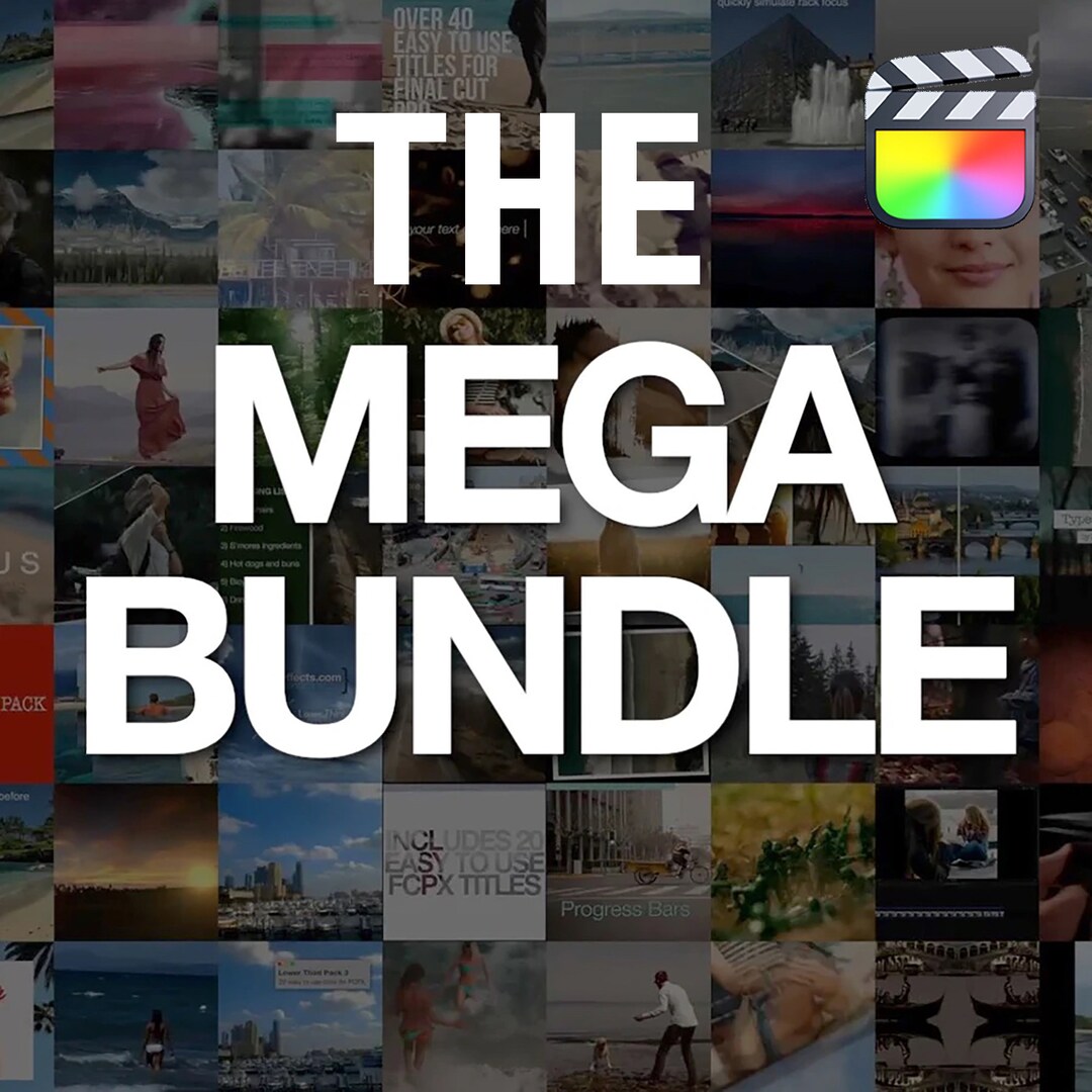 Fcpxeffect the Mega Bundle for Final Cut Pro X - Etsy