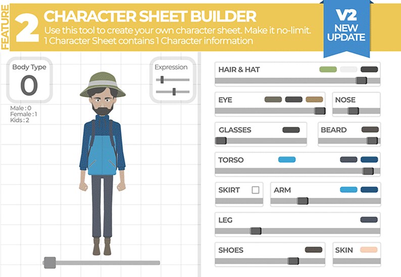 Turnaround Character Animation Toolkit For After Effects image 3