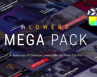 Riduce il Mega Pack per la compatibilità con Final Cut Pro MacOS