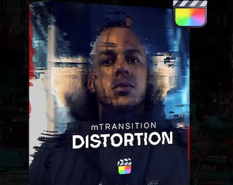 Distorsione delle transizioni per Final Cut Pro compatibile con MacOS/M1