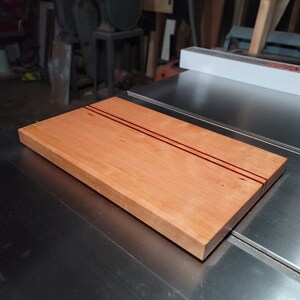 Hardwood Workhorse Cutting Board - Cherry with Padauk Accents