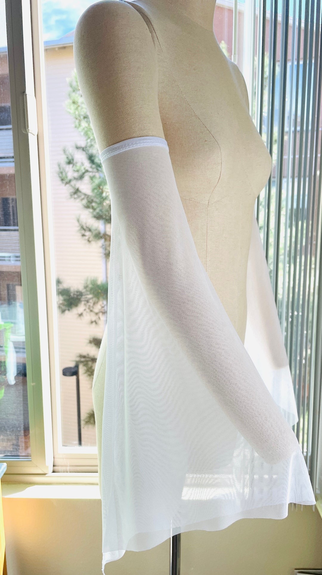 Custom Bell Sleeves/ Rave Mesh Sleeves/ Festival Sleeves/ Rave Outfits ...