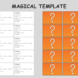 Modèle Monopoly personnalisé Canvas Jeux de société Monopoly entièrement modifiables sur Canva Téléchargement instantané du PDF image 7