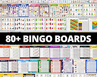 Collection imprimable de cartes de bingo