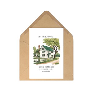 Anne of Green Gables Postcards - Cottage Core Art Print Cards (7 pcs)