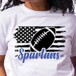 Spartans Svg, American Flag Svg, Football Svg, Grunge Svg