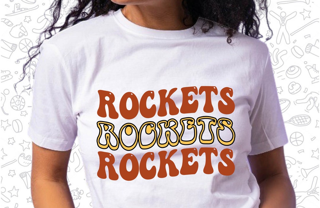 Rockets Svg, Echo Svg, Sports Retro Svg, Cut for Cricut and Silhoutte ...