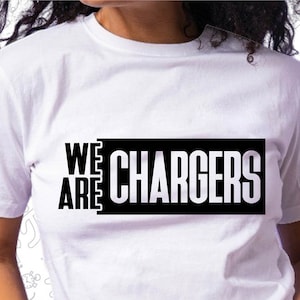 We Are Chargers Svg, Chargers Svg, School Spirit, School Pride, Cut für Cricut und Silhoutte