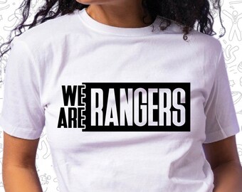 We Are Rangers SVG, School Spirit Pride, Cricut Silhouette Cut File