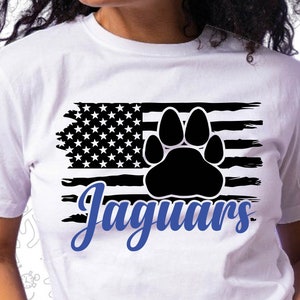Jaguars Svg, American Flag Svg, Paw Svg