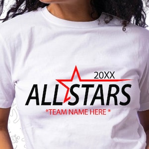 All Stars Svg, Baseball Svg, Customize, Editable, Cut for Cricut and Silhoutte