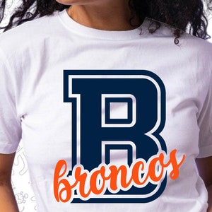 Broncos Svg, Cut for Cricut and Silhoutte