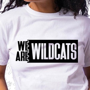 We Are Wildcats Svg, Wildcats Svg, School Spirit, School Pride, Cut for Cricut and Silhoutte