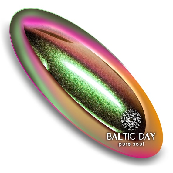 Baltic Day Color Shifting Super Chameleon Pigments Pink Gold Light Green Mica  Powder for Epoxy Resin, Paint, Acrylic, Nail 