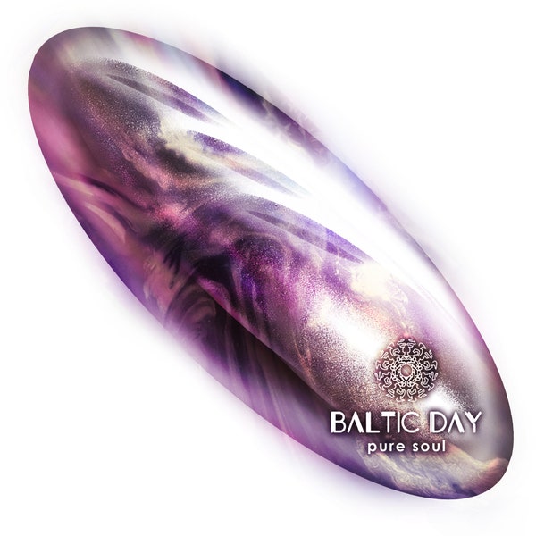 Baltic Day - "Electric Ghost" Mica Powder for Epoxy Resin Art - Purple Pigment Powder for Resin, Paint, Soap, Candle, Bath Bomb, Nail Polish