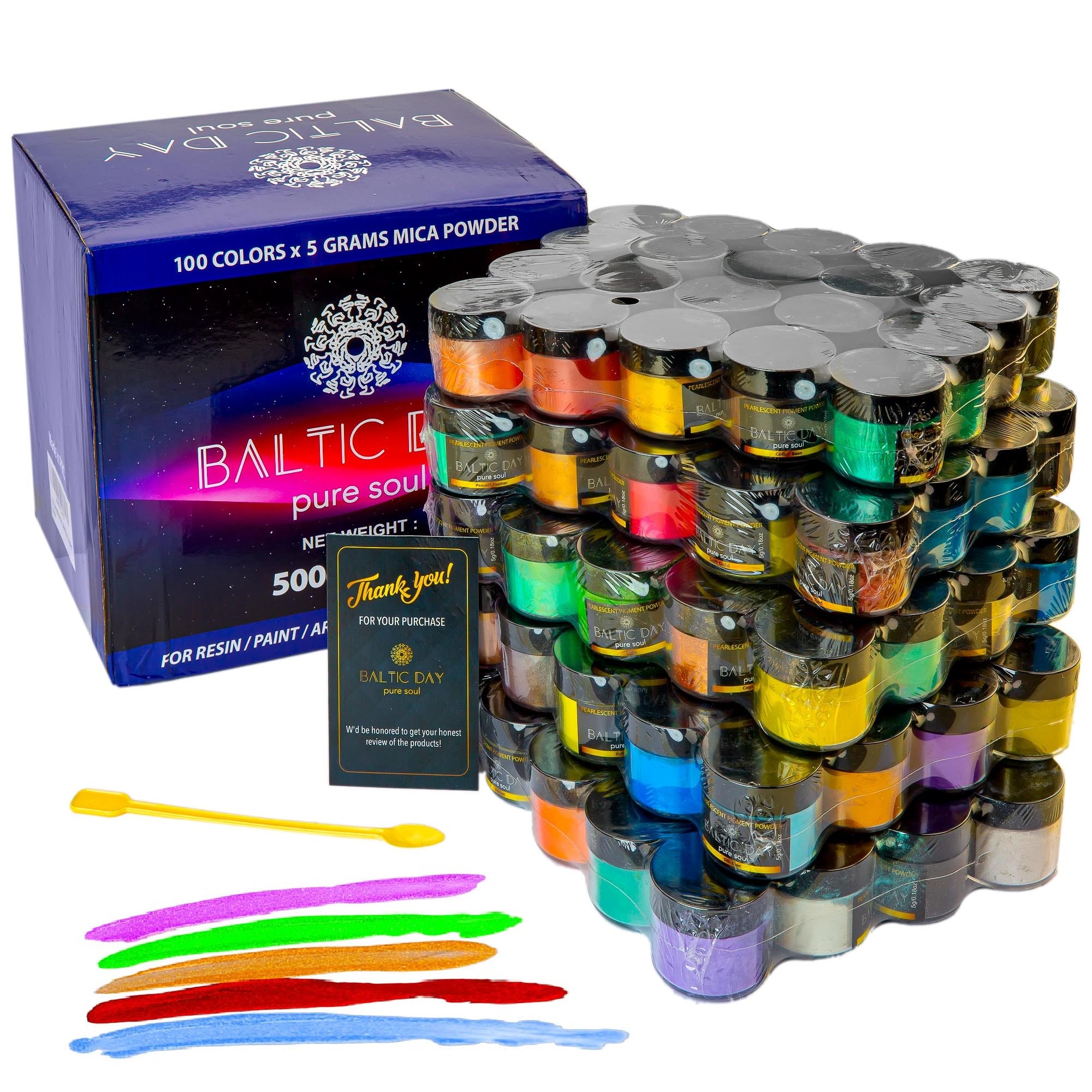 12 Box Slime Dye Powder Mica Pearl Pigment Colorants Soap Candle