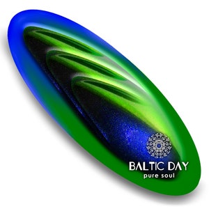 Baltic Day 12 Color Shifting Super Chameleon Pigments Set 12g Mica