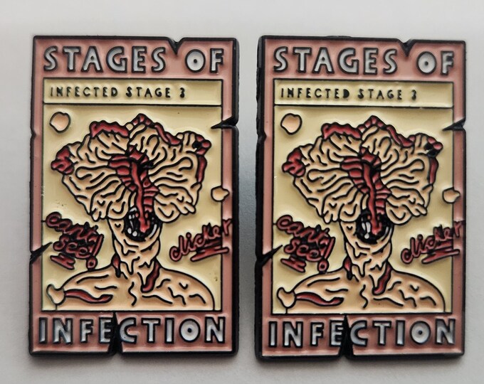 Clicker Poster The Last of Us Clicker Poster Enamel Pin - Etsy Canada
