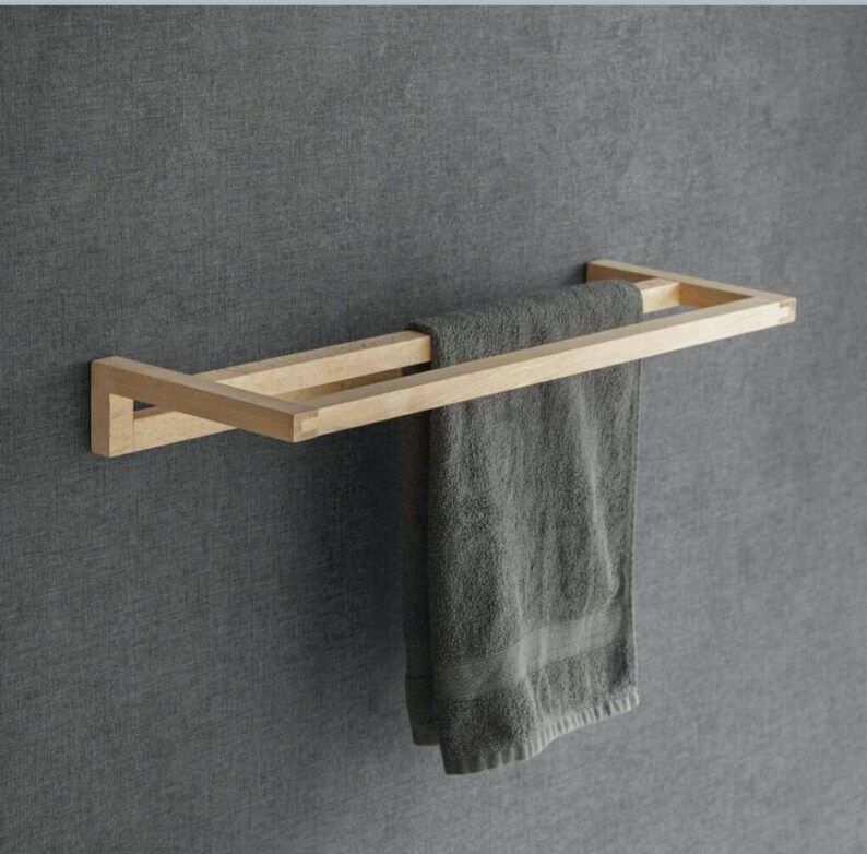 Beech Towel Rack Etsy