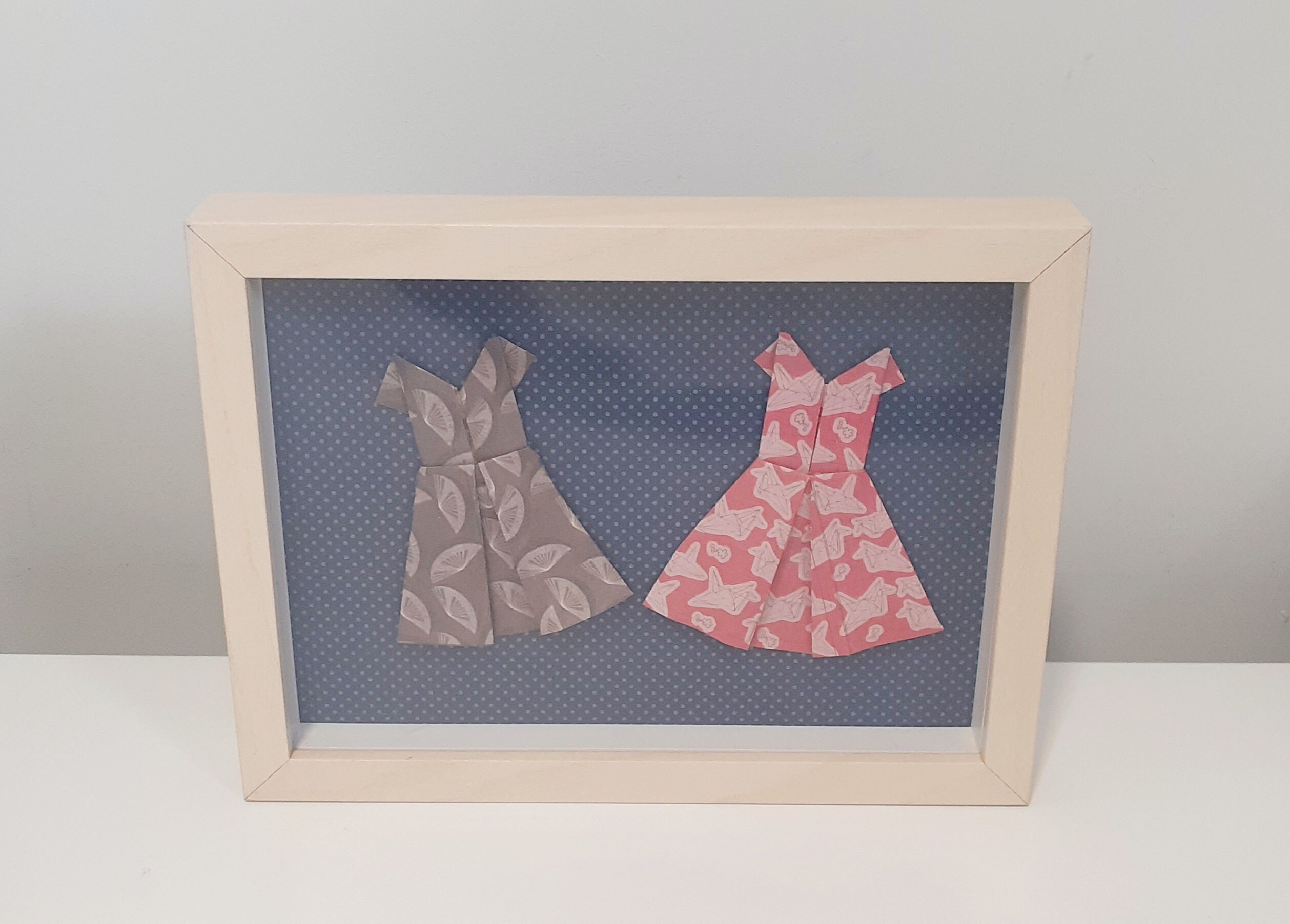 Cadre Robes en Origamis