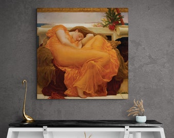 knee length dresses for ladies Woman in Orange Dress - Egon Schiele | Art main image 0