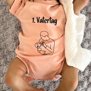 Vatertag Babybody personalisiert/ verschiedene Designs & Farben/ personalisierbares Vatertagsgeschenk/ Geschenk für Babypapa/ Babygeschenk Bild 7