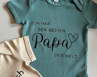 Baby Romper beste vader/Vaderdagcadeau/cadeau voor babyvader voor zijn verjaardag/babycadeau voor vader/Vaderdagcadeau voor babyvader