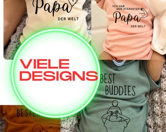 Body bébé fête des Pères personnalisé/ divers designs & couleurs/ cadeau personnalisable fête des Pères/ cadeau pour bébé papa/ cadeau bébé