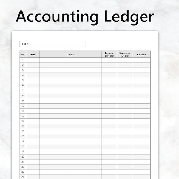 Resident Ledger Etsy