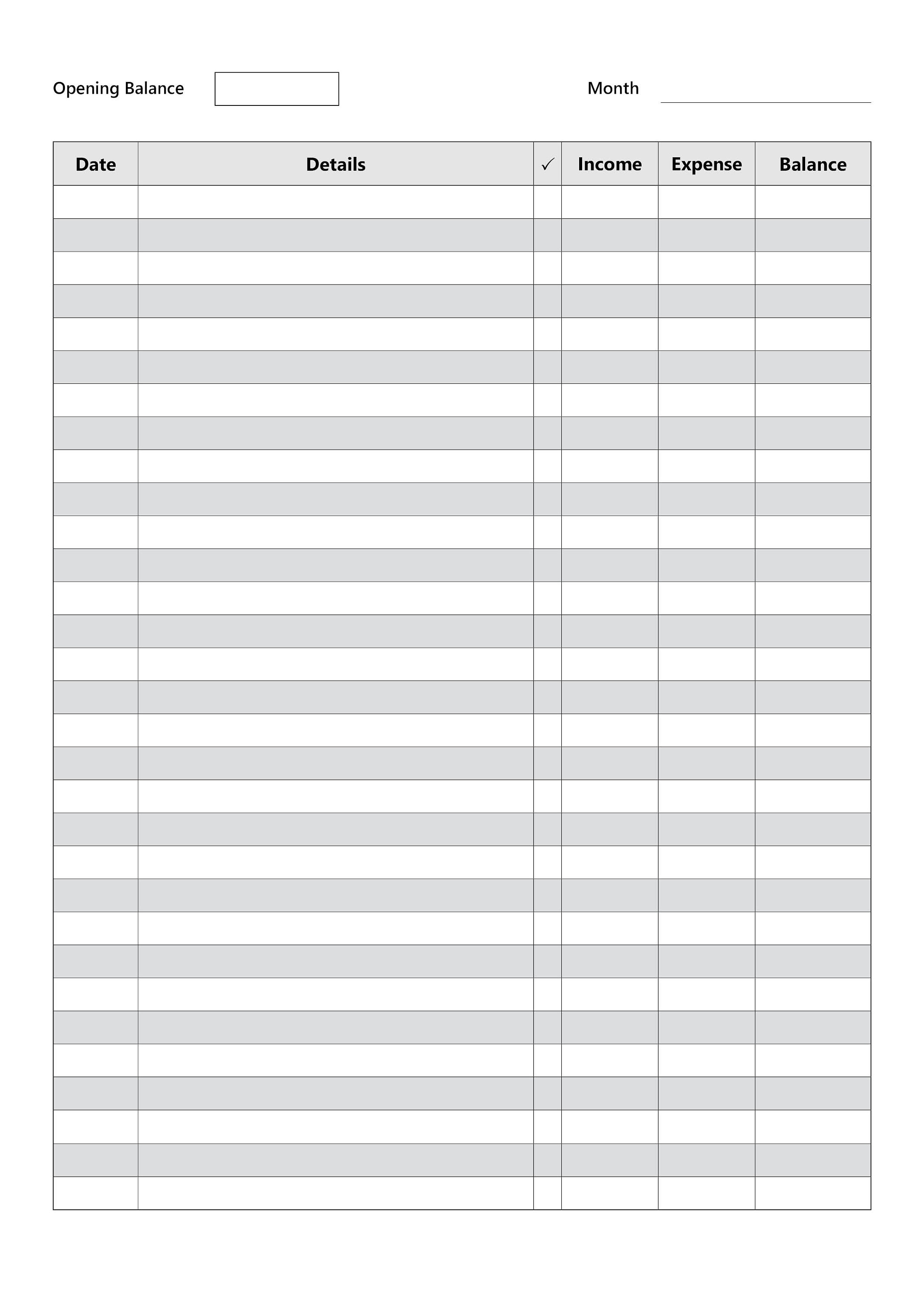 Accounting Ledger, Fillable and Printable Accounts Template, Business ...
