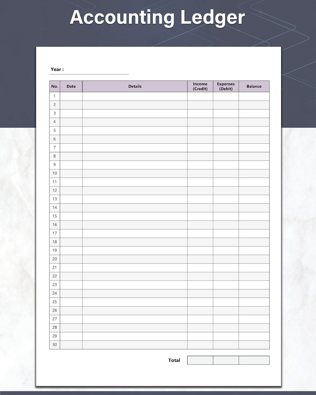 Printable Accounting Ledger Sheets and Money Tracker, Ideal General Ledger for Your Small Business Bookkeeping, Yearly Format, Violet - Etsy Norway printable-accounting-ledger-sheets-and-money-tracker-ideal-general-ledger-for-your-small-business-bookkeeping-yearly-format-violet-etsy-norway