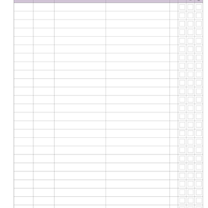 May include: A white order tracker with the title "ORDER TRACKER" at the top. The tracker has columns for Date, Order No, Customer, Items, Qty, Ready, Shipped, and Received. Rows are blank for filling in order details.